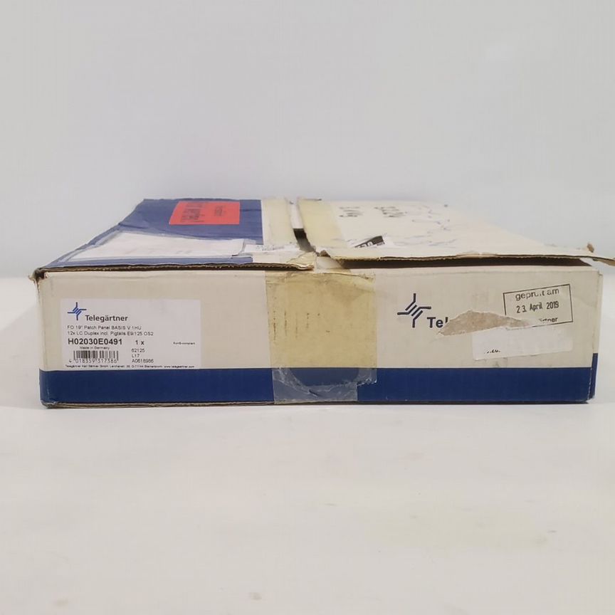 [12XLC] Оптический Кросс Telegartner Duplex E9 125 O 12xlc