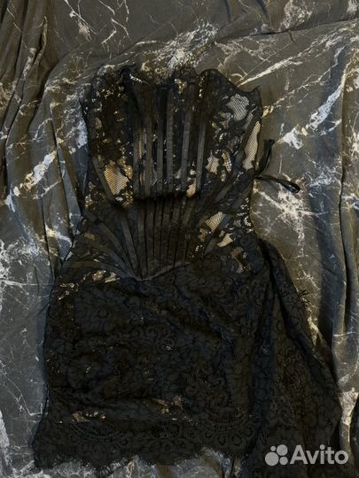 Платье на корсете S