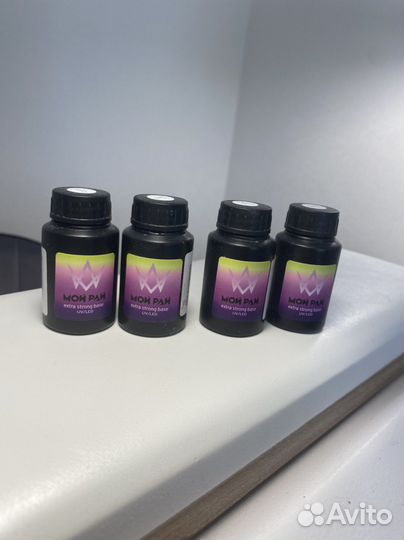 Цветная база для ногтей