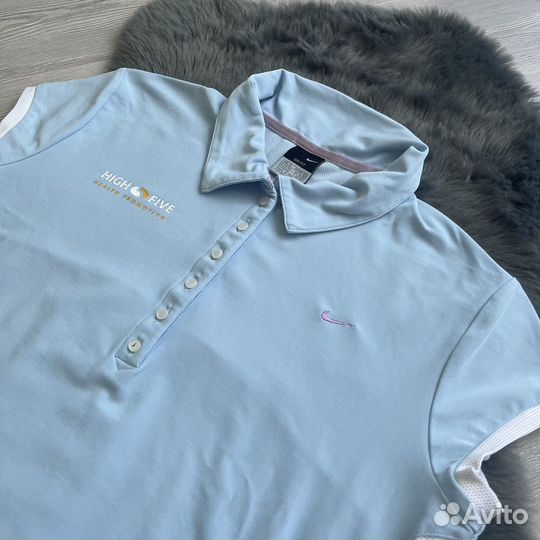Polo женское спортивное легкое Nike dry fit