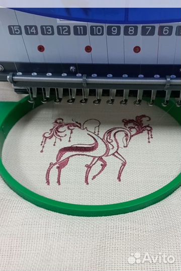 Услуги машинной вышивки на заказ