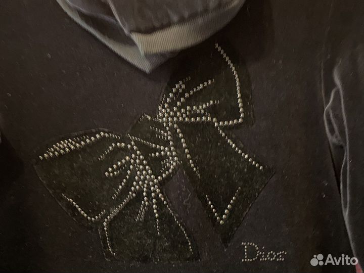 Платье для девочки бархатное Dior