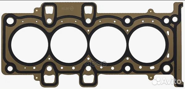 Прокладка ГБЦ chery tiggo FL E4G16 паранит