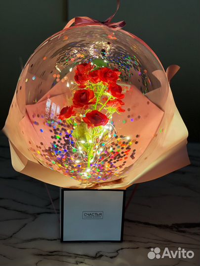 Роза в шаре