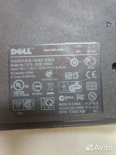 Док станции dell K09A PR03X