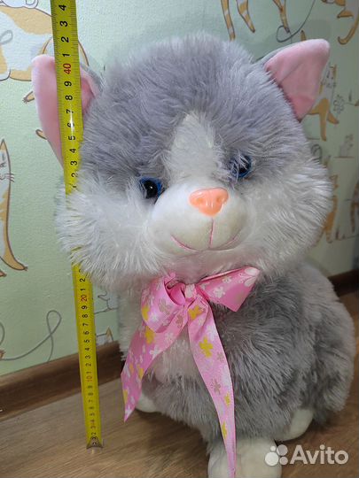 Мягкая игрушка кошка поющая