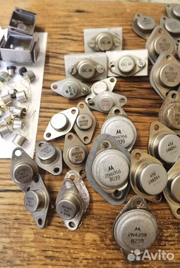 Импортные винтажные радиодетали