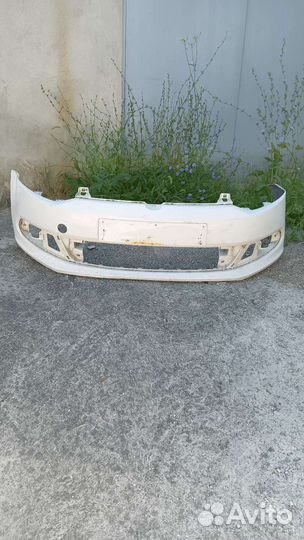 Бампер передний volkswagen polo 2010-2015