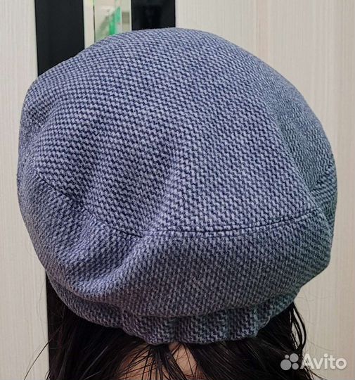 Шапка-кепка женская шерстяная