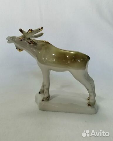 Статуэтка Лось. СССР Полонне 80-е г