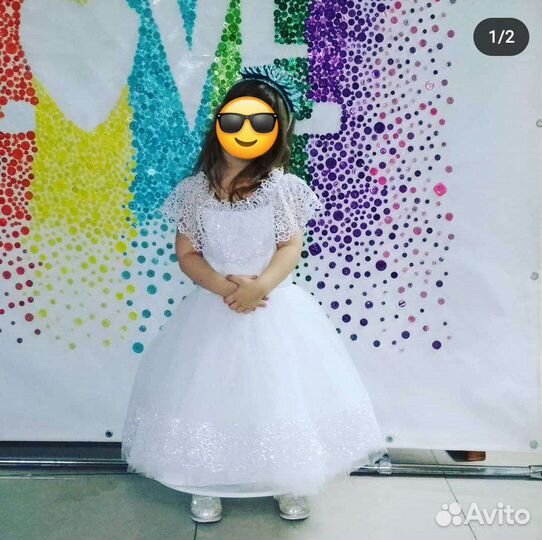 Шикарное праздничное платье