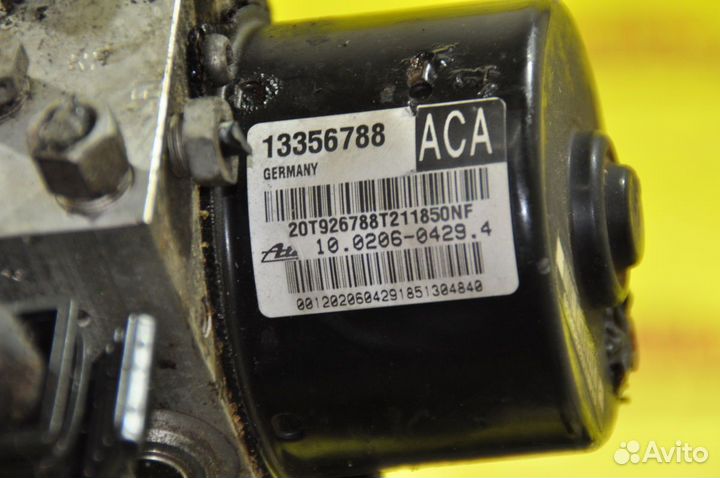 Блок ABS Chevrolet Cruze