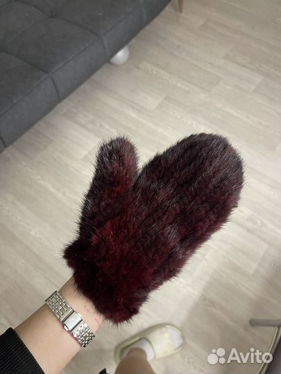 Варежки меховые(норка)