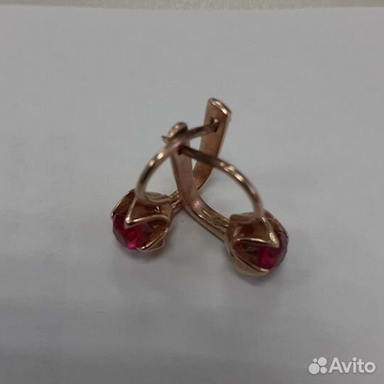 Золотые серьги СССР