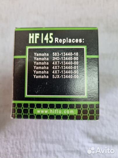 HF145 фильтр масляный