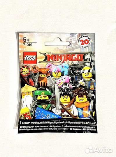 Lego ninjago минифигурки movie