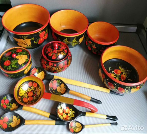 Набор хохломы