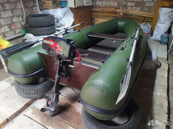 Фрегат М280 и мотор Tohatsu M 3.5 B2