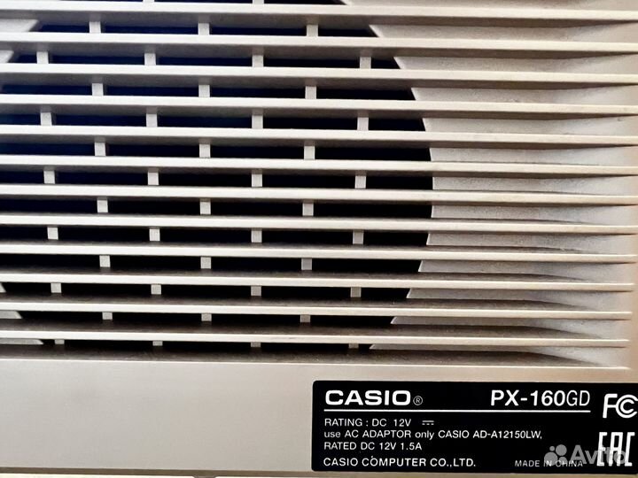 Цифровое пианино casio privia PX-160