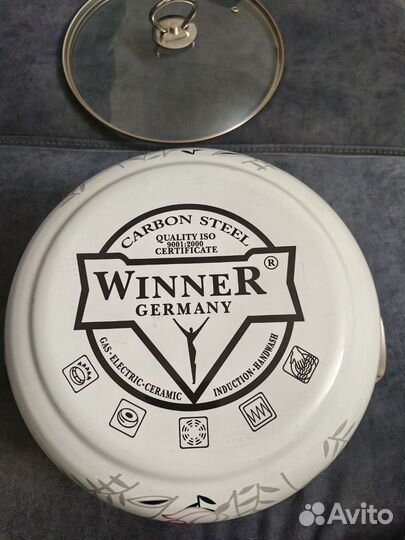 Эмалированная кастрюля фирмы Winner(Германия)