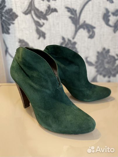 Ботильоны женские натуральная замша размер 39