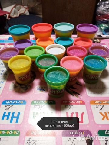 Пластилин для лепки, Play do, формы