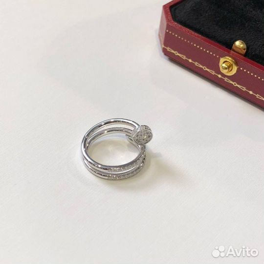 Кольцо Cartier Juste Un Clou золото 750,бриллианты