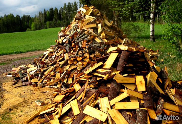 Дрова кубами