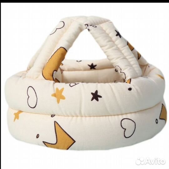 Шапка противоударная шлем на липучке