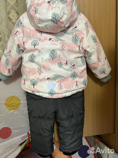 Зимний/демисезонный комбинезон 80 размер