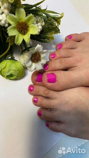 Маникюр педикюр на дому