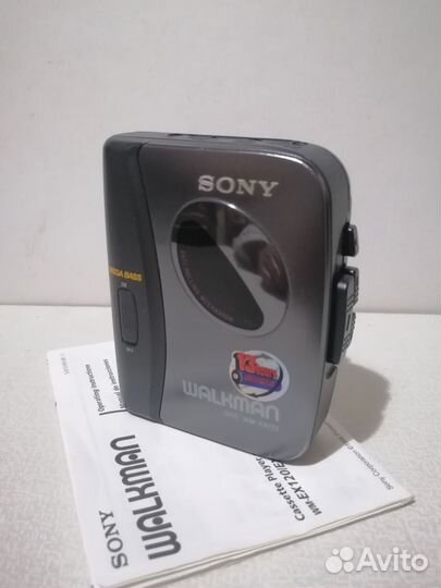 Кассетный плеер sony walkman wm ex122