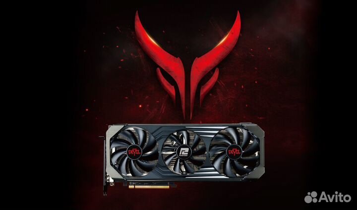 Видеокарта RX 6700 XT PowerColor Red Devil