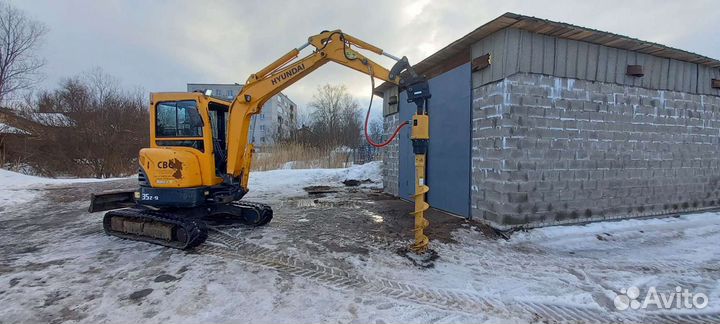Мини экскаватор sany 35
