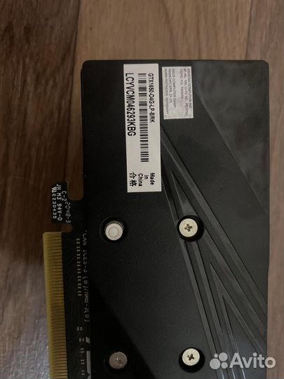 Видеокарта gtx 1650 4gb