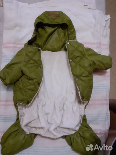 Комбинезон зимний для собачки