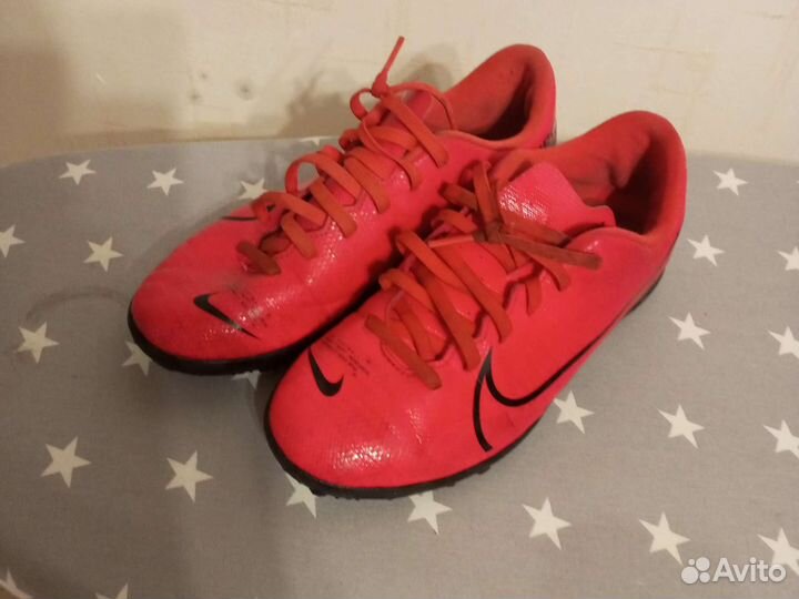 Бутсы nike размер 38,5 (натуральная кожа)