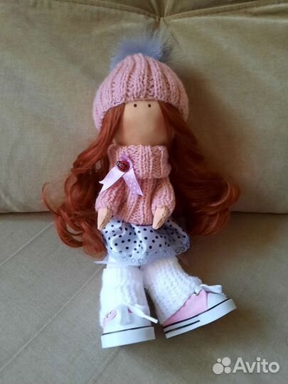 Кукла текстильная