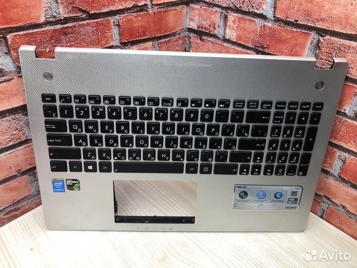 Топкейс с клавиатурой для Asus N56J