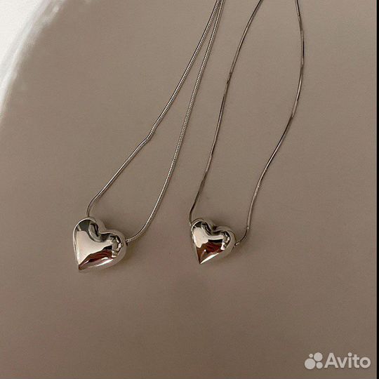 Колье с сердцем