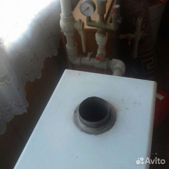 Газовый котел напольный бу