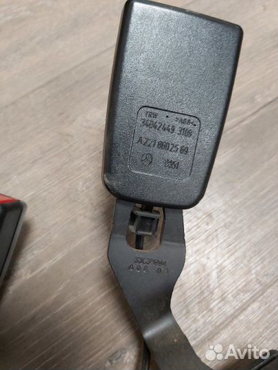 Замок ремня безопасности Mercedes S 500 4Matic