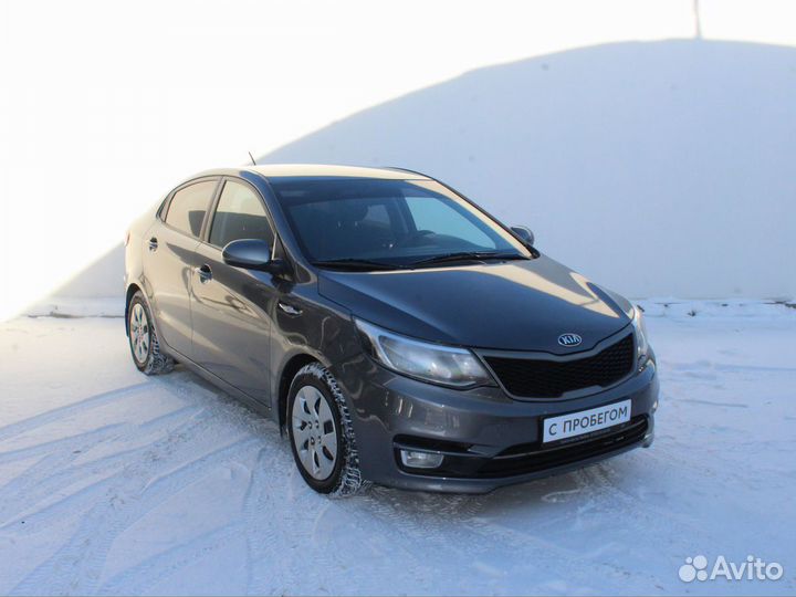 Kia Rio 1.6 МТ, 2017, 157 906 км