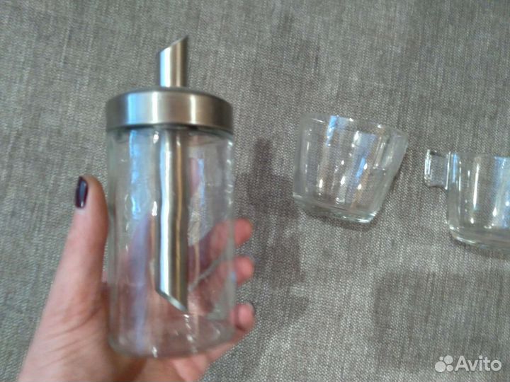 Сахарница/чашки/бокалы IKEA