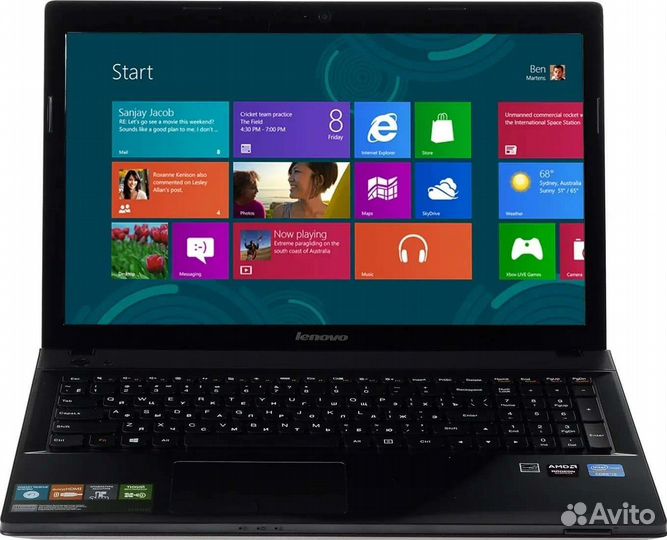 Lenovo 17.3 дюйма, в идеальном состоянии