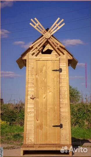 Уличный туалет с установкой ART125