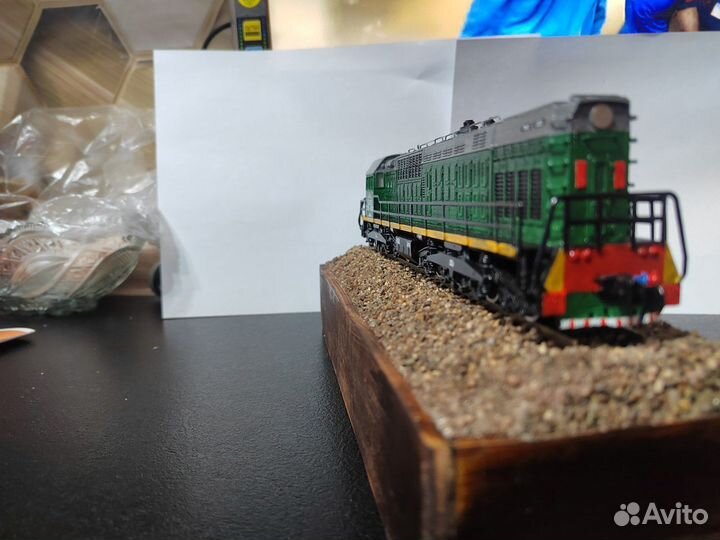 Модель тепловоза тэм7