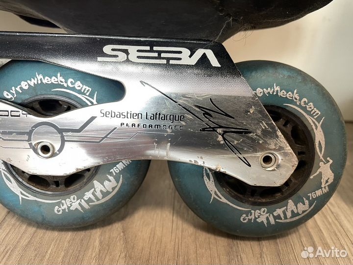 Роликовые коньки seba high delux slalom р.41