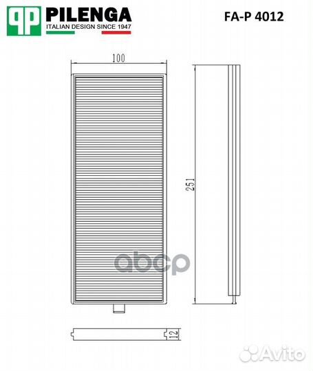 Фильтр салонный (компл.2шт.) hyundai Aссent II