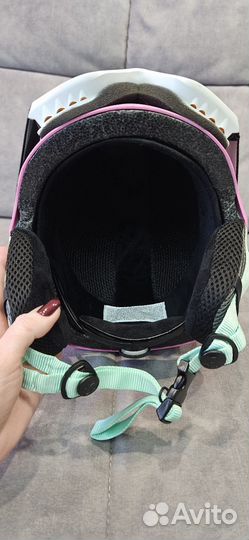 Горнолыжные очки uvex и шлем sinner